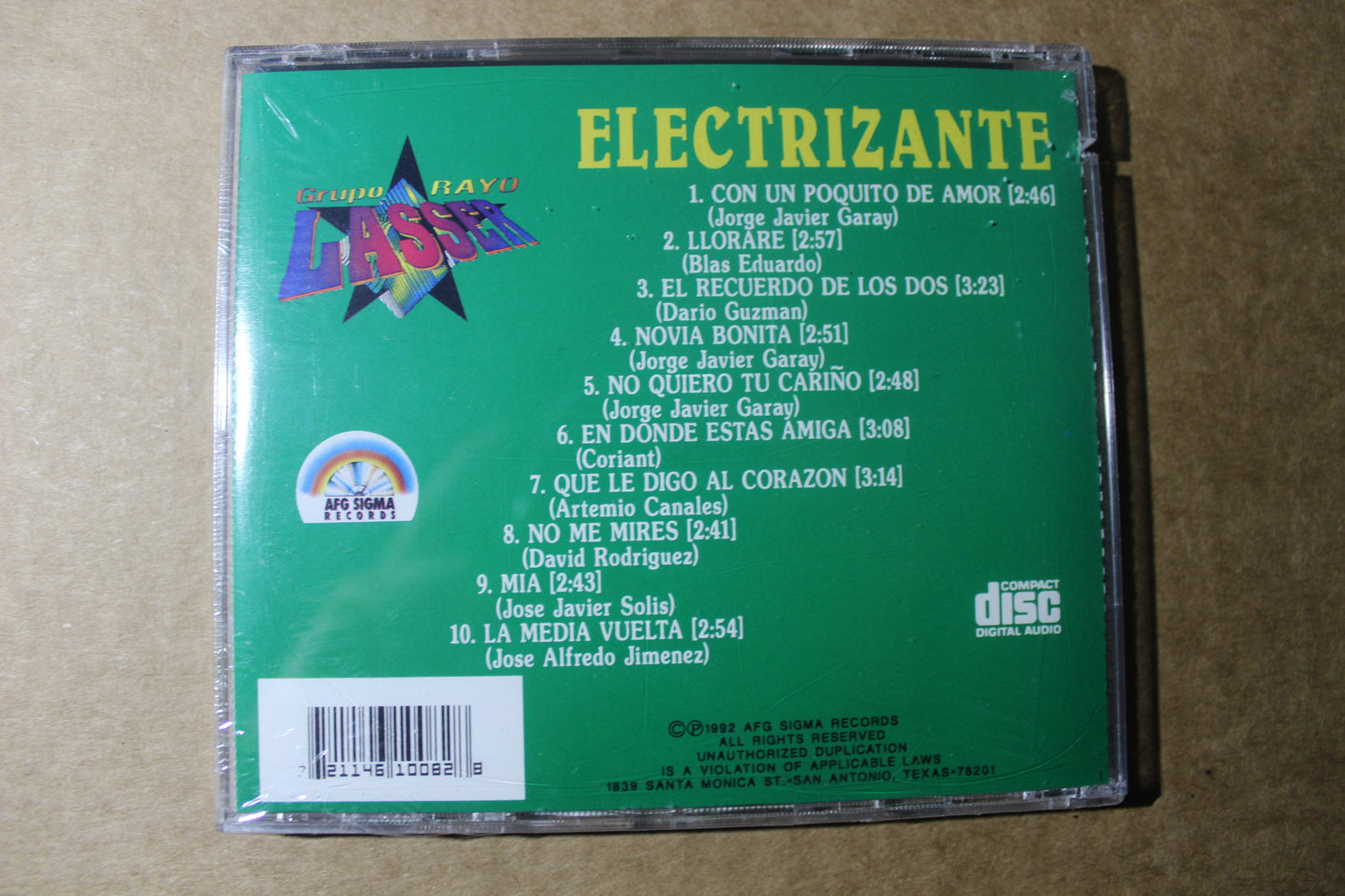 GRUPO RAYO LASSER ELECTRIZANTE