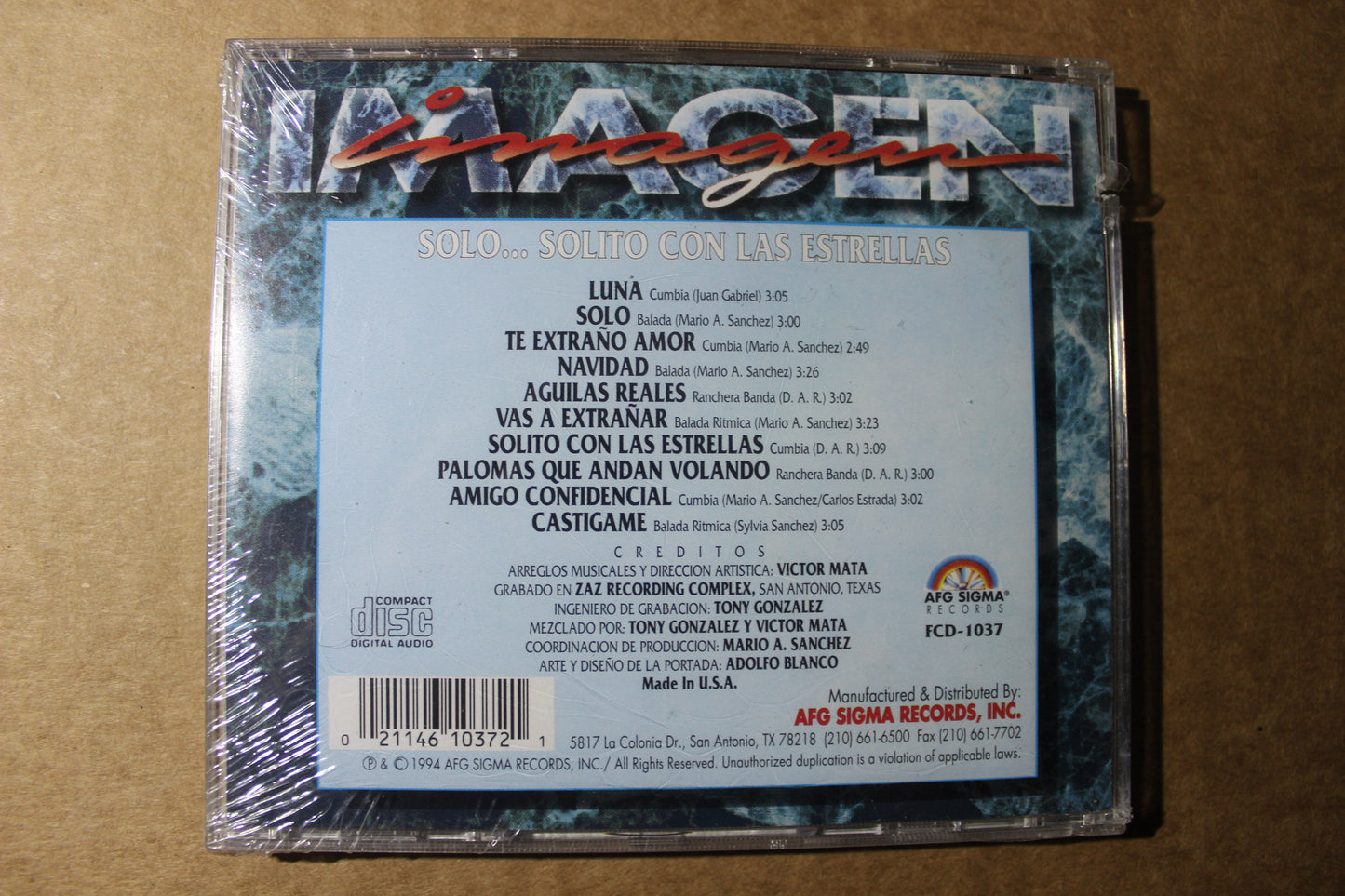 GRUPO IMAGEN SOLO... SOLITO CON LAS ESTRELLAS